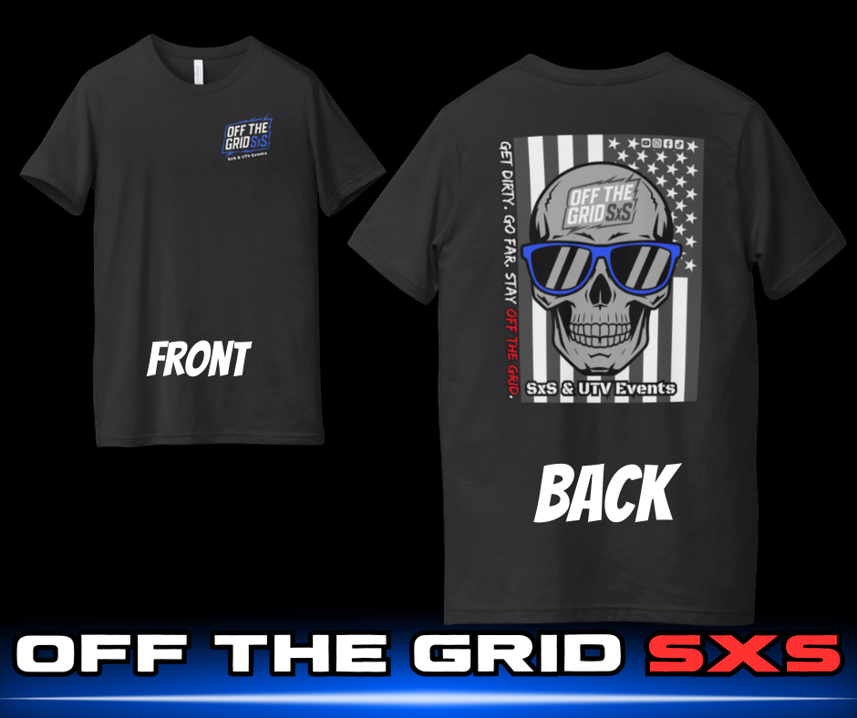 Blackout Flag Skull Tee