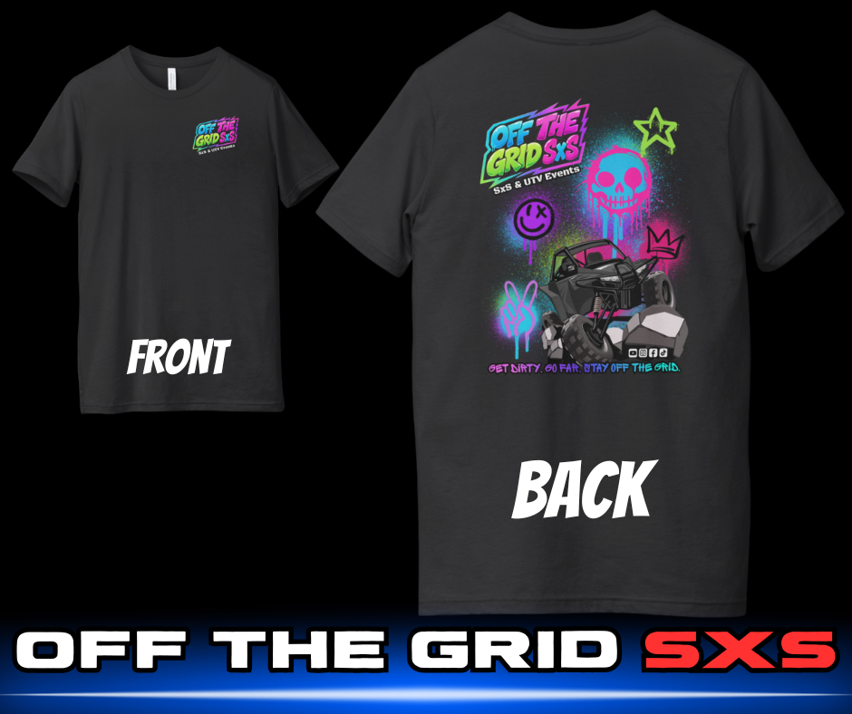 Neon Graffiti SxS Tee