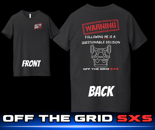 Warning: Questionable Decision Tee
